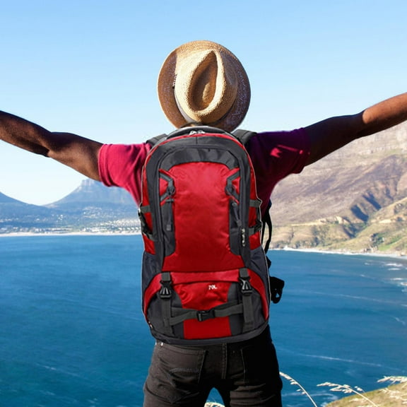 Ohmyroo Multi-Functional Hiking Backpack for Outdoor Hiking Camping Gear Storage and Outdoor Travel Needs