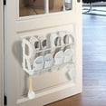 thumbnail image 1 of Ohmyroo Non-Perforated Slipper Rack Wall Mounted Bathroom Shoe Organizer Over Door Storage Shelf for Bedroom Closet Organization, 1 of 6