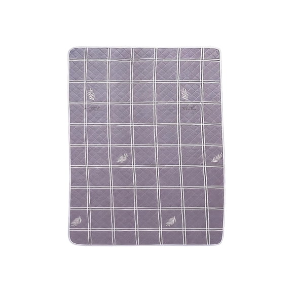 Ohmyroo Non-Slip Waterproof Incontinence Pad Reusable Bed Protector Mat for Bedroom Bed Sofa Mattress Protection Care