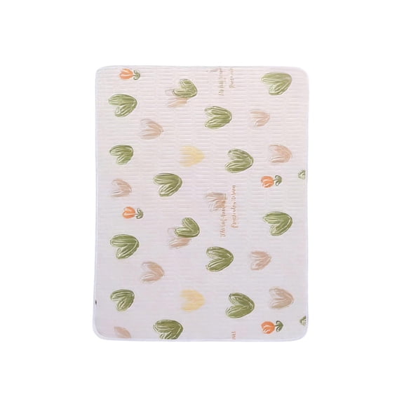 Ohmyroo Non-Slip Waterproof Incontinence Pad Reusable Bed Protector Mat for Bedroom Bed Sofa Mattress Protection Care