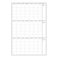 thumbnail image 1 of Ohmyroo Oversized 3 Month Erasable Planner Calendar Undated Schedule Chart 61*91.5cm Home Office Wall Organizer, 1 of 7