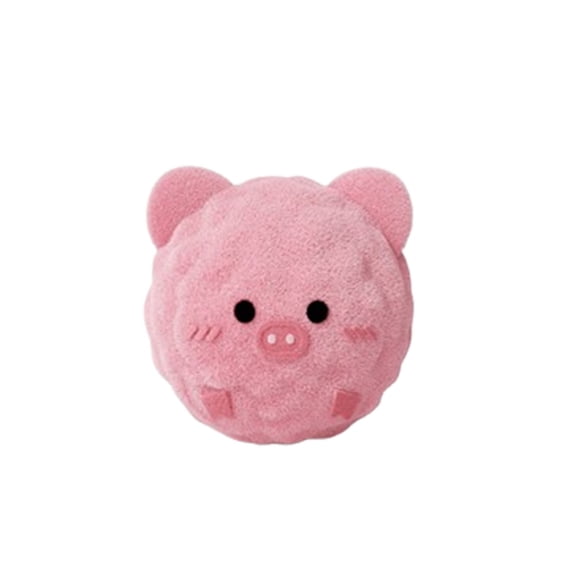 Ohmyroo Plush Spiky Ball Dog Toy Soft Chew Toy for Dogs Indoor Outdoor Pet Play Teeth Cleaning Interactive Pet Toy