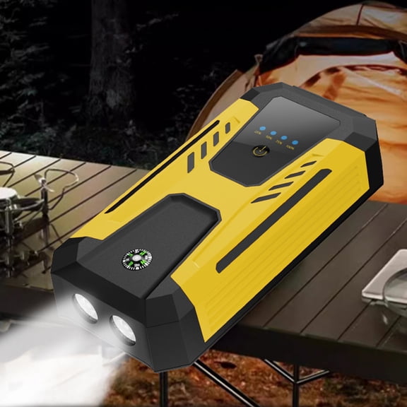 Ohmyroo Portable Auto Jump Starter 12V Emergency Power Bank 22200mWh For Vehicles