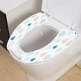 thumbnail image 1 of Ohmyroo Printed Self-Adhesive Toilet Seat Cover Thickened Cuttable For Winter, 1 of 6
