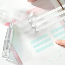 Ohmyroo Push-Type Tape Dispenser Dot Double-Sided Adhesive Craft Tape