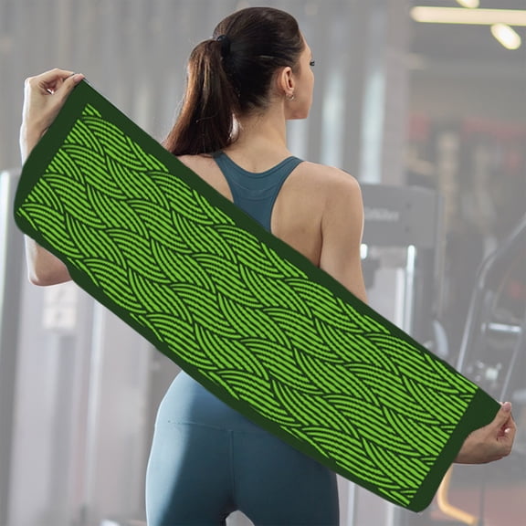 Ohmyroo Quick-Drying Towel 40x11.81 Inch Multicolor Microfiber For Men Women Gym Fitness Running Yoga Workout Tool