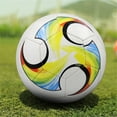 thumbnail image 1 of Ohmyroo Size 5 Soccer Ball 8.66 Inch Outdoor Football For s Youth Adults Athletic Training Match Practice Tool, 1 of 7