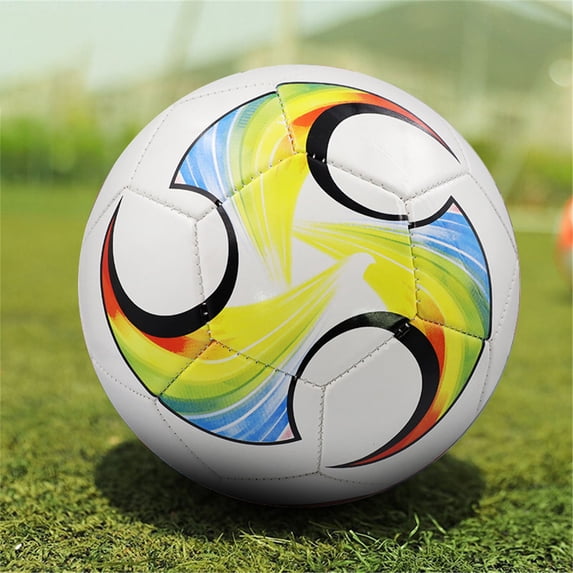 Ohmyroo Size 5 Soccer Ball 8.66 Inch Outdoor Football For s Youth Adults Athletic Training Match Practice Tool