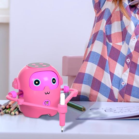 Ohmyroo Smart Drawing Robot White Plastic Educational Coding Assistant Interactive Art Toy