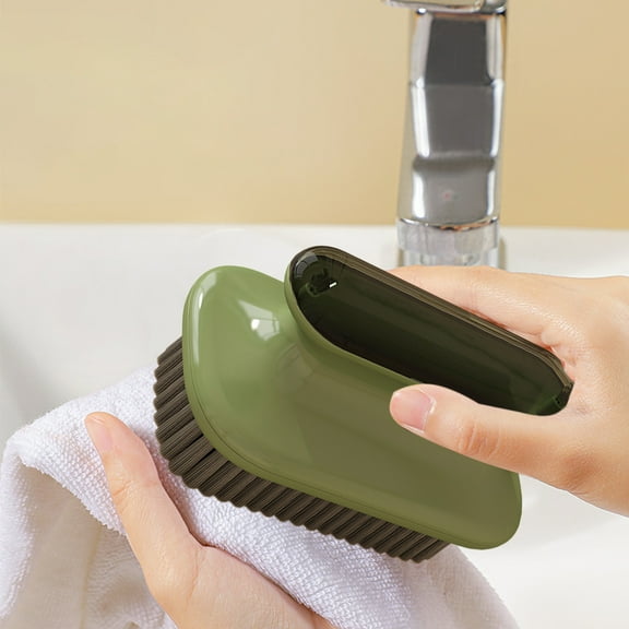 Ohmyroo Soft Bristle Shoe Cleaning Brush Multi-Purpose Tool for Leather Shoes Clothing