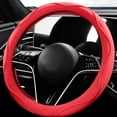 thumbnail image 1 of Ohmyroo Sport Style Steering Wheel Cover, Thin Profile Design for Improved Grip and Responsive Handling, Universal Fit for a Secure Installation, 1 of 6