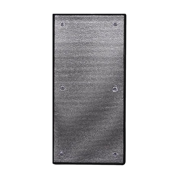 Ohmyroo Thick Double Sided Aluminum Foil Window Insulation Film, Sunroom Heat Reflective Sunshade Sticker Screen, Car And Balcony Thermal Privacy Protector