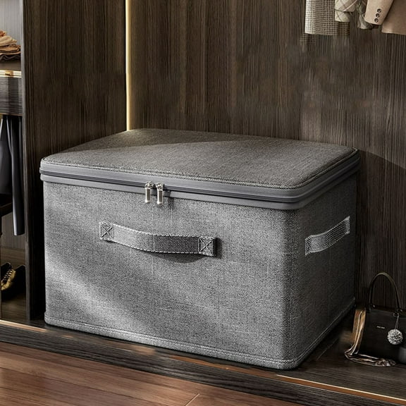 Ohmyroo Thickened Quilt Storage Box Extra Large Capacity Wardrobe Organizer