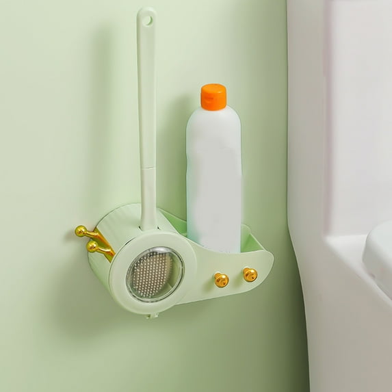 Ohmyroo Toilet Brush Holder Bathroom Storage Stand for Home