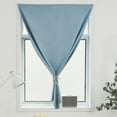 thumbnail image 1 of Ohmyroo Total Blackout Window Curtain Panels, No-Hole Installation Sun Shading Drapes, Oversized Room Darkening Curtains for Enhanced Privacy and Light Control, 1 of 6