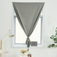 thumbnail image 1 of Ohmyroo Total Blackout Window Curtain Panels, No-Hole Installation Sun Shading Drapes, Oversized Room Darkening Curtains for Enhanced Privacy and Light Control, 1 of 6