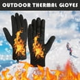 thumbnail image 1 of Ohmyroo Touchscreen Winter Gloves Fleece-Lined Waterproof Anti-Slip Windproof, 1 of 4