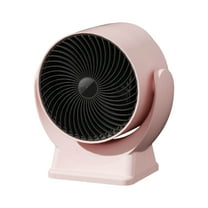 Ohmyroo US Standard Energy Efficient Compact Home Heater, Portable Ceramic Personal Space Warmer with Thermostat, Safe Quiet Heating for Office Room