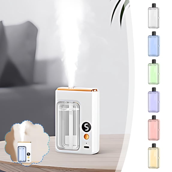 Ohmyroo Ultrasonic Essential Oil Diffuser Cool Mist Humidifier For Aromatherapy And Household Fragrance
