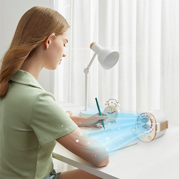 Ohmyroo Wearable Waist Fan 3500mAh USB Rechargeable 4 speed Portable ...