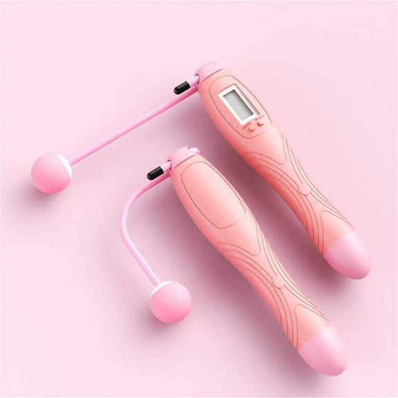 Ohmyroo Wireless Jump Rope LCD Display Calorie Counter Fitness Tool for Adults s Cardio Training and Weight Loss