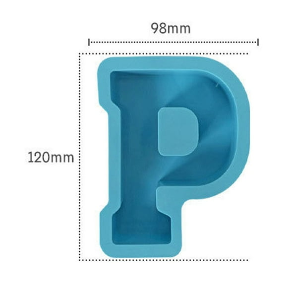 Ohmyroo Non-Stick Alphabet Cake Pan, Professional Grade Letter Baking Mold for Creating Custom Cakes, Cupcakes, and Chocolate Treats for Parties and Events