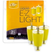 Ohr Candles, 2.5 Hour (Large) Pre Filled Chanukah Menorah Oil Candles - For Hanukkah (44 Pack)