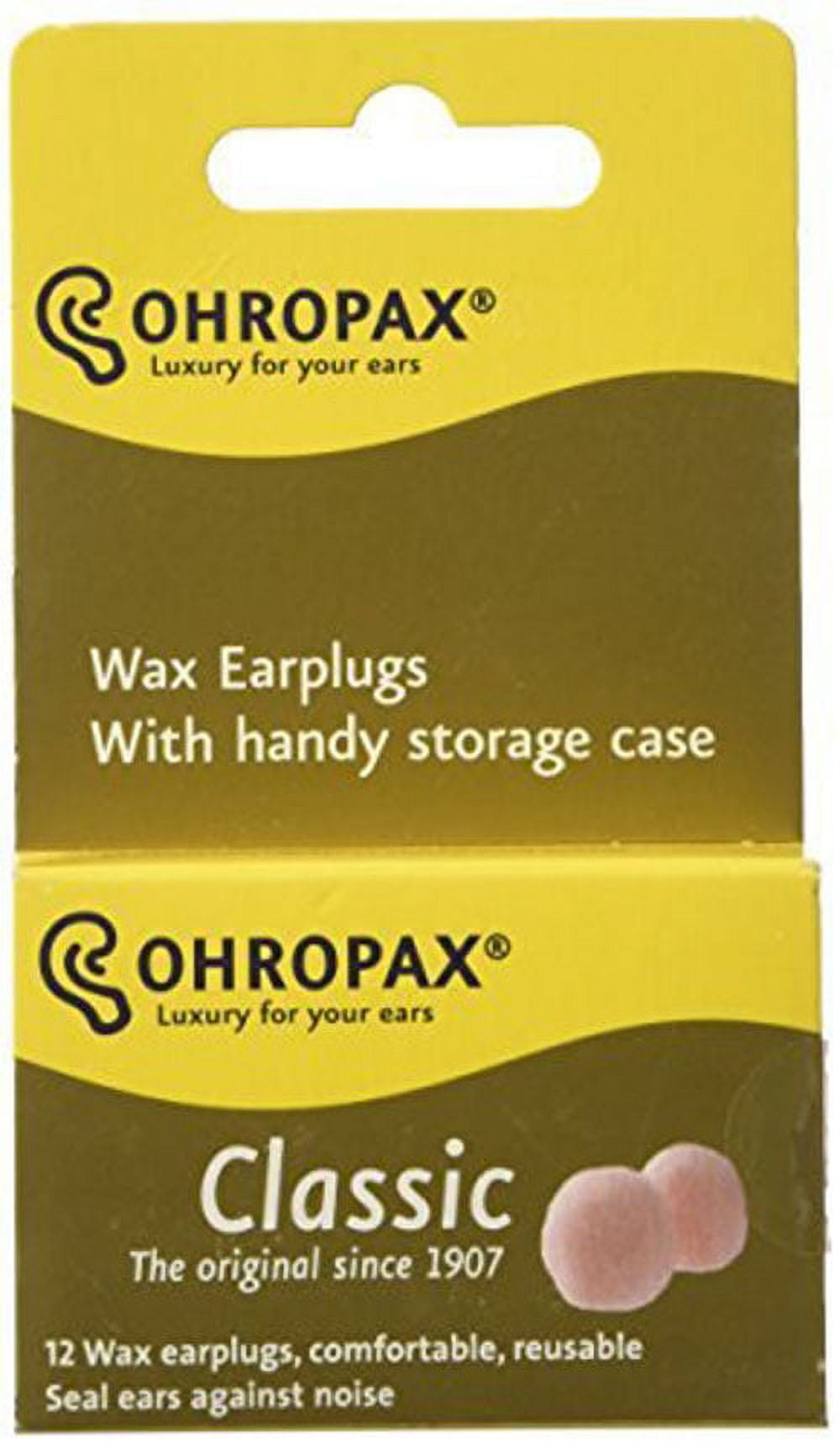 Ohropax Ohropax Wax Ear Plugs 12 plugs