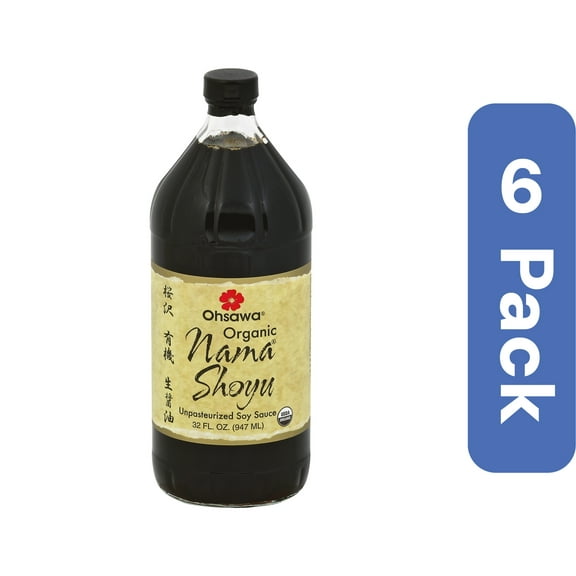 Ohsawa Shoyu Nama Organic Sauce 32 oz (Pack Of 6)