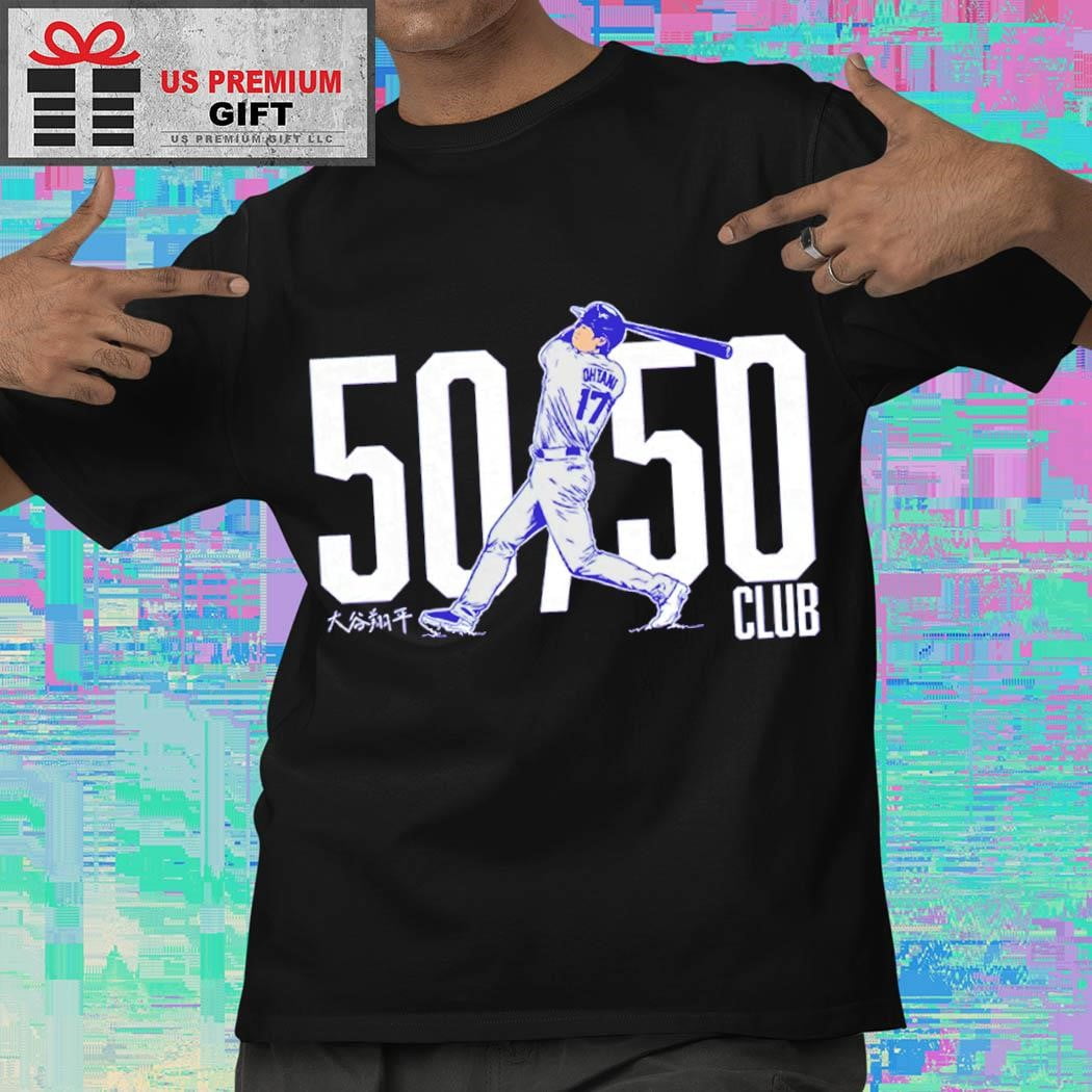 Ohtani baseball player 5050 club shirt