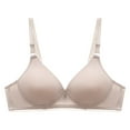 thumbnail image 1 of Ohufal Summer 2024! for Womens Plus Size Bra,Woman's Printing Gathered Together Underwear No Rims, 1 of 5