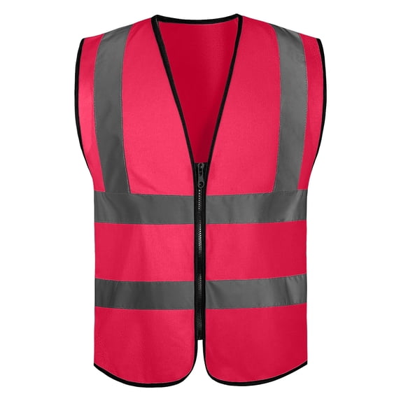 Ohufall 6-15Y Boys and Girls Waistcoat Pullover Reflective Sleeveless Vest for Outdoor Work Safety Activities