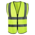 thumbnail image 1 of Ohufall 6-15Y Boys and Girls Waistcoat Pullover Reflective Sleeveless Vest for Outdoor Work Safety Activities, 1 of 8