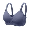 thumbnail image 1 of Ohufall Bras For Women Bra No Rims Comfortable Breathable Anti-exhaust Base Top Solid Underwear Lingerie For Women, 1 of 1