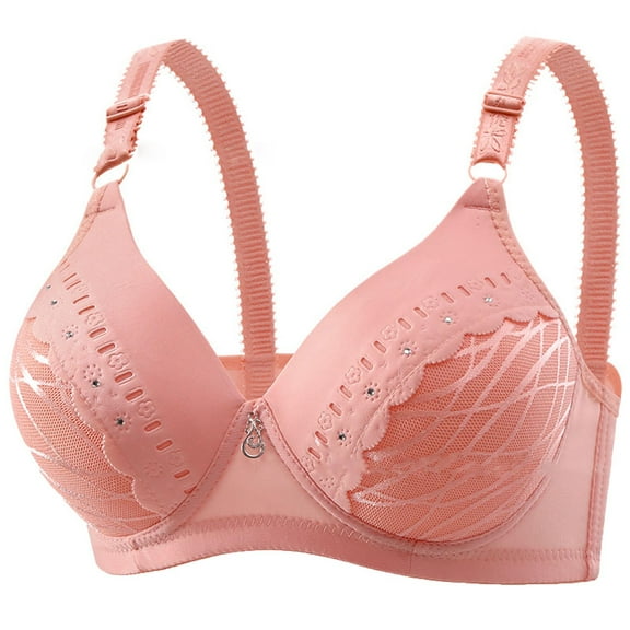Ohufall items! Wireless Support Bras for Women BC CUP Full Coverage And Lift Plus Size Bras 36B/C-42B/C Bra Wirefree Bralette Minimizer Bra for Everyday Comfort