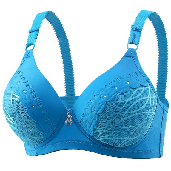 Ohufall items! Wireless Support Bras for Women BC CUP Full Coverage And Lift Plus Size Bras 36B/C-42B/C Bra Wirefree Bralette Minimizer Bra for Everyday Comfort