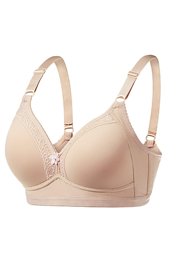 Everyday Bras for Women! Women's Bra Wire Free Underwear OnePiece Bra Everyday Underwear Bras