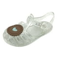 thumbnail image 1 of Ohufall Girls Sandals Toddler Shoes Baby Girls Cute Fruit Jelly Colors Hollow Out Non-slip Soft Sole Beach Roman Sandals Clearance, 1 of 9
