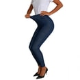 thumbnail image 1 of Ohufall Jeggings for Women Pull on Stretchy Jeans Denim Leggings High Waisted Skinny Jean Leggings with Pockets Trendy 2026, 1 of 9