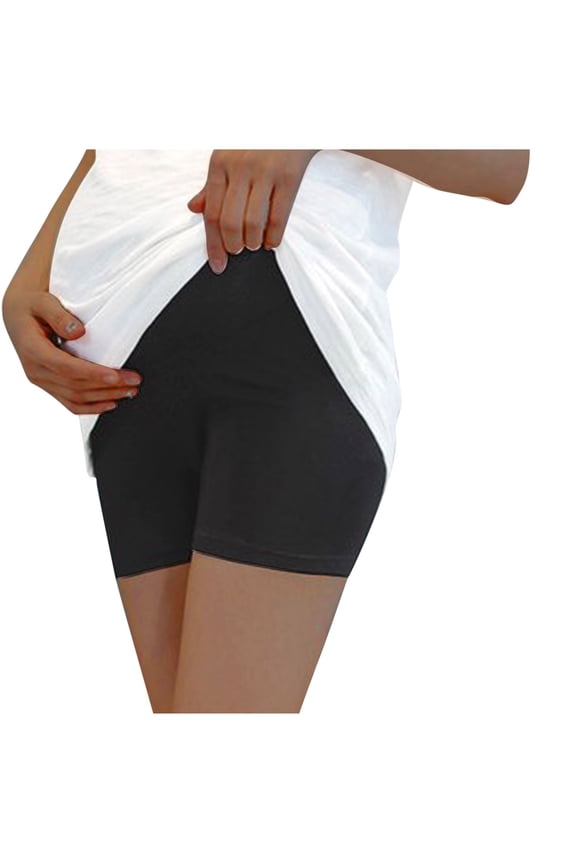 Maternity Pajama Shorts for Women Summer Solid Color Casual Belly Support Pregnancy Short Pants Stretchy Loose Fit Bottom Shorts for Pregnant Women