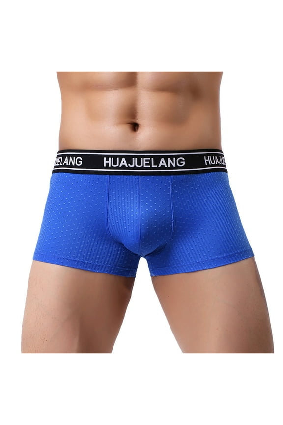 Mens Underwear HUAJUELANG Men's Soft Briefs Underpants Knickers Shorts Sexy Underwear Clearance