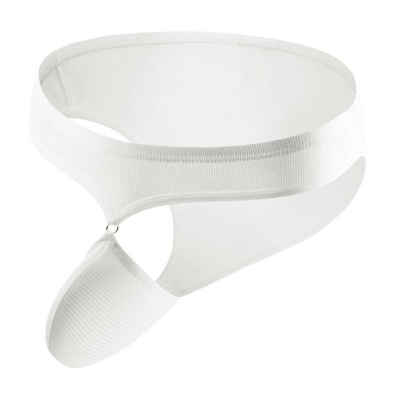 Ohufall Mens Underwear Men Casual Fashion Solid Sexy Underwear Mesh Striped Low Waist Briefs Clearance