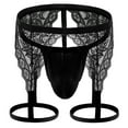 thumbnail image 1 of Ohufall Mens Underwear Men Casual Solid Sexy Breathable Low Waist Thong Underwear Briefs Pants Clearance, 1 of 4