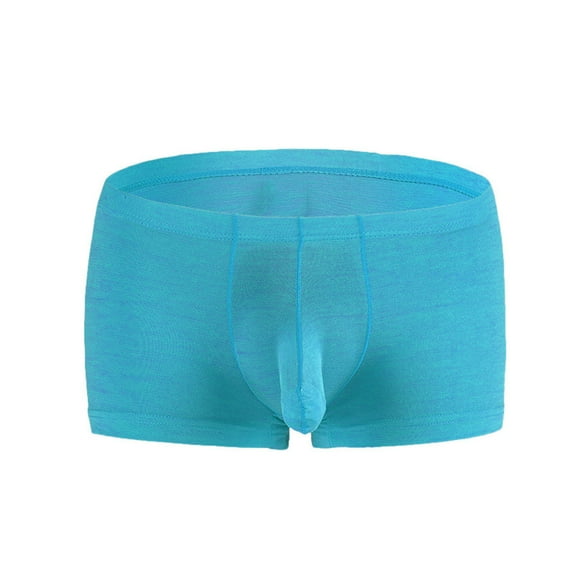 Ohufall Mens Underwear Men's Sexy Underwear Elastic Fit Low Waist Shorts Underwear Clearance