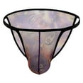 thumbnail image 1 of Ohufall Mens Underwear Men's Sexy Underwear Printed Mesh Perspective Low Waist Sexy Briefs Underwear Clearance, 1 of 4