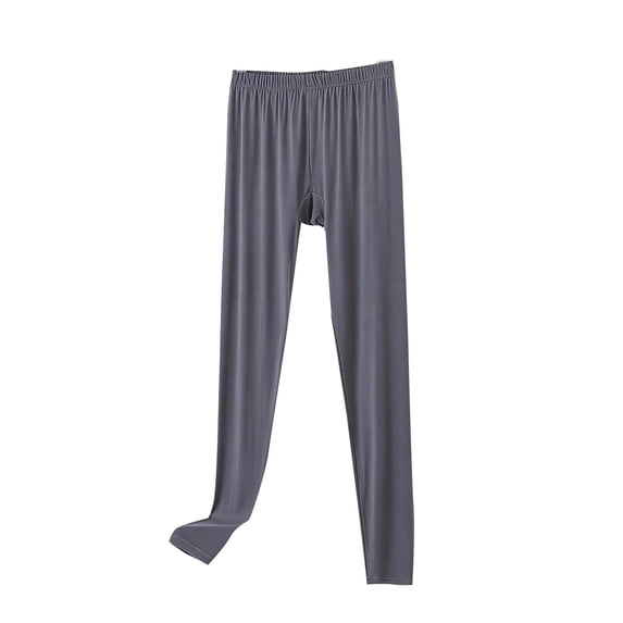 Ohufall Pajama Pants for Women, Soft Solid Color Knit Slim Fit Full Length Night Bottom Pant