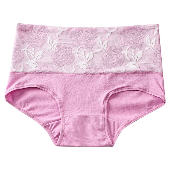 Ohufall Panties for Women Plus Size Women's Panties High Waist Leak Proof Panties Breathable Comfy Physiological Underwear for Women Briefs