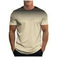 thumbnail image 1 of Ohufall Plus Size Tshirts Shirts for Men Crewneck Lightweight Soft T-Shirt Tee Short Sleeve Summer Casual T-Shirts, 1 of 4