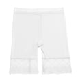 thumbnail image 1 of Ohufall Seamless Boyshorts Underwear for Women Sexy Solid Color Lace High Waist Tummy Control Boxer Brief Stretchy Breathable Hip Lift Shapewear Panty, 1 of 2