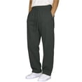 thumbnail image 1 of Ohufall Sport Pant For Men Solid Color Breathable Sweat Pant Everyday Loose Jogger Pant, 1 of 5